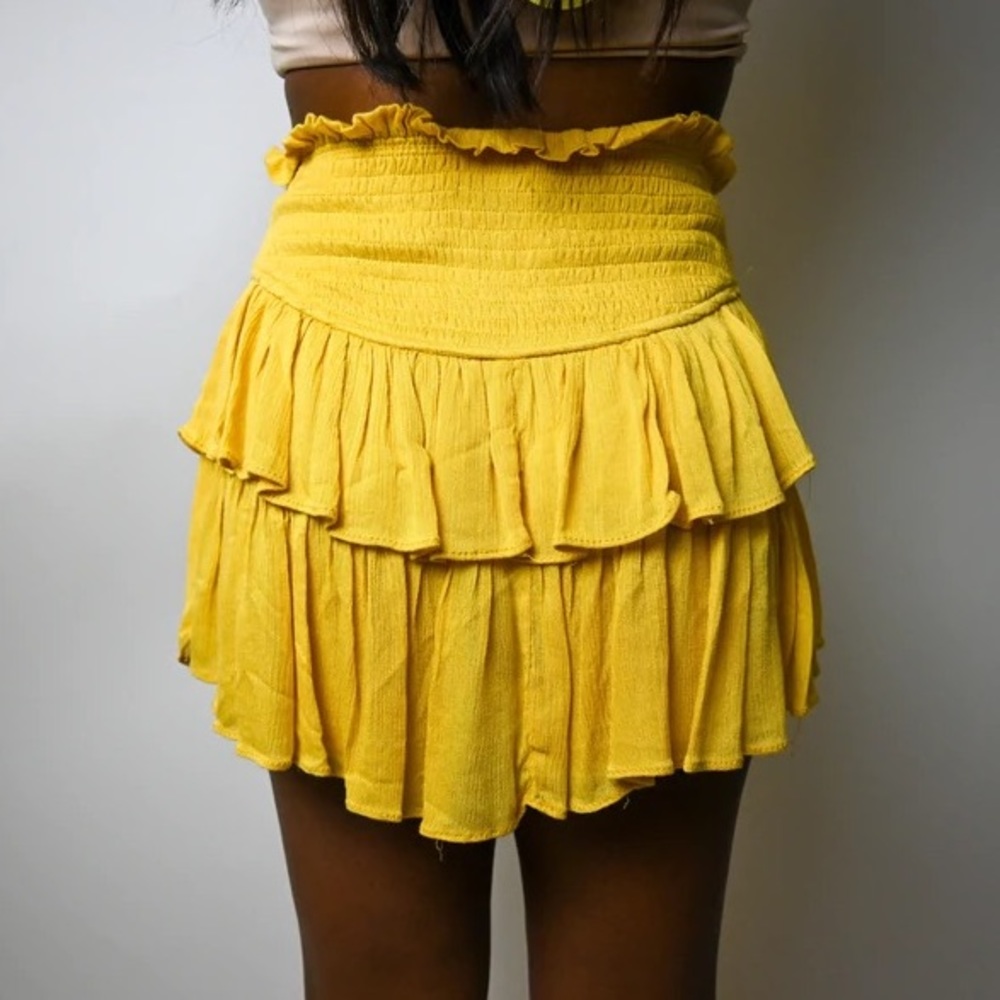 Newtiered Ra Ra Mini Skirt